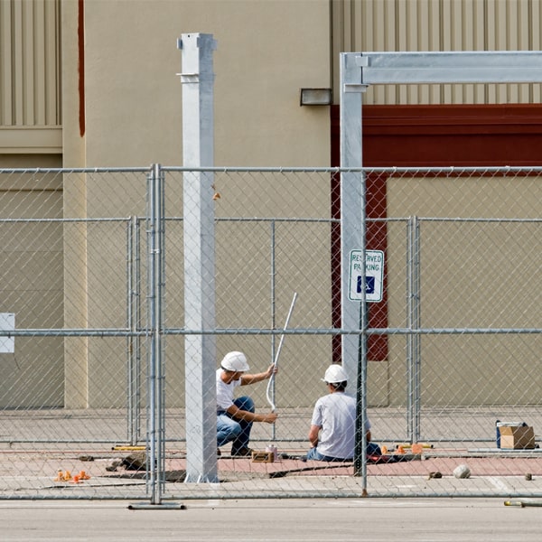 how long can i lease the temporary fence for my work site or event in South Walpole